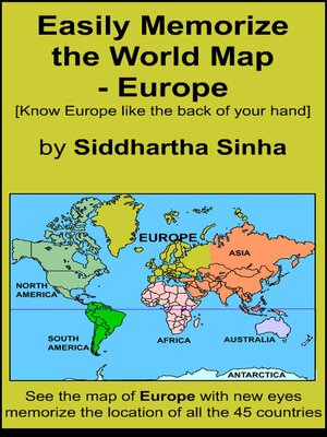 cover image of Easily Memorize the World Map--Europe